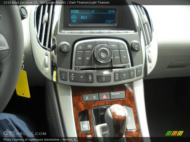 Quicksilver Metallic / Dark Titanium/Light Titanium 2010 Buick LaCrosse CX