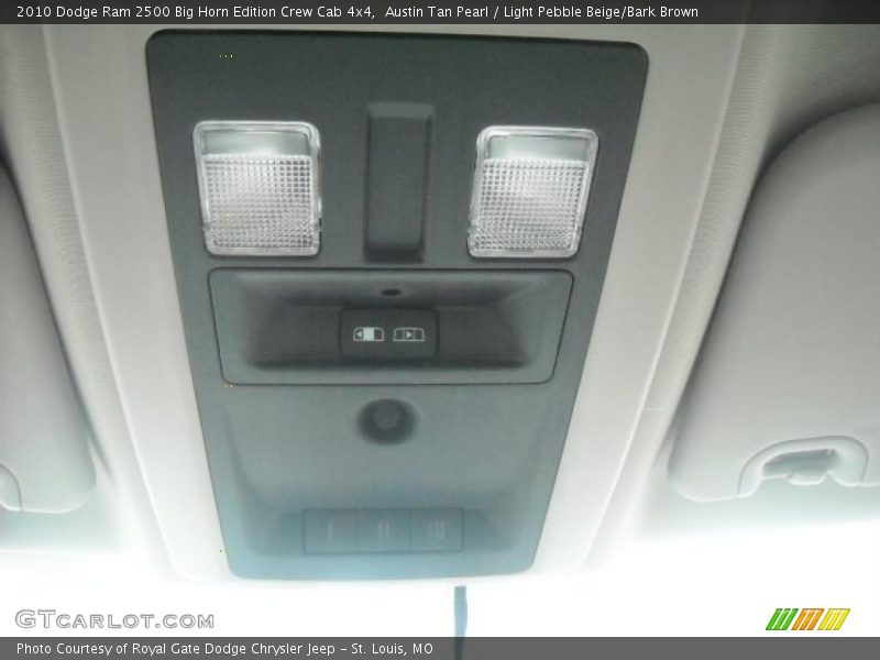 Austin Tan Pearl / Light Pebble Beige/Bark Brown 2010 Dodge Ram 2500 Big Horn Edition Crew Cab 4x4