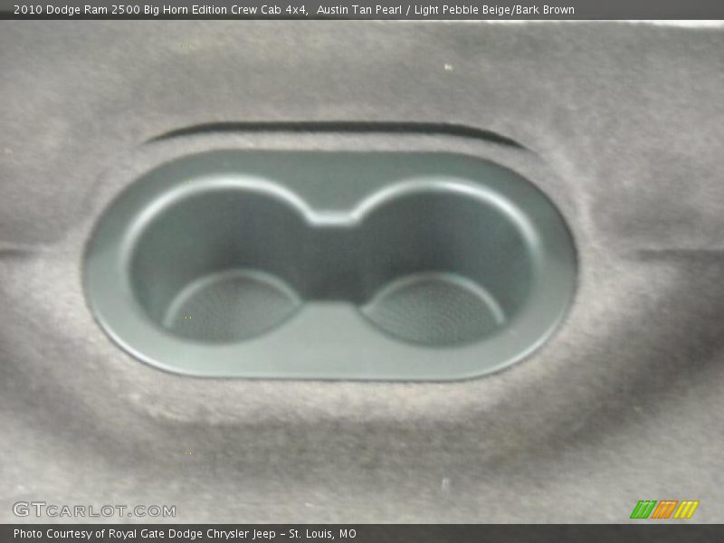 Austin Tan Pearl / Light Pebble Beige/Bark Brown 2010 Dodge Ram 2500 Big Horn Edition Crew Cab 4x4