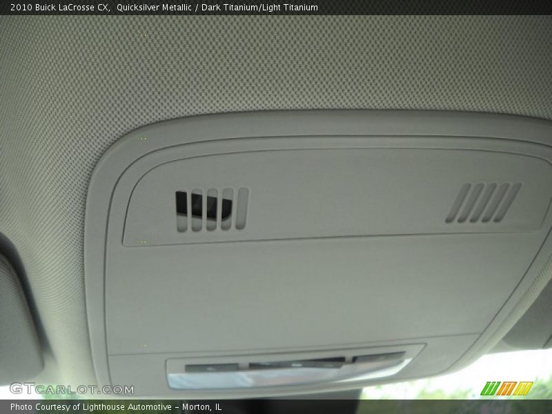 Quicksilver Metallic / Dark Titanium/Light Titanium 2010 Buick LaCrosse CX