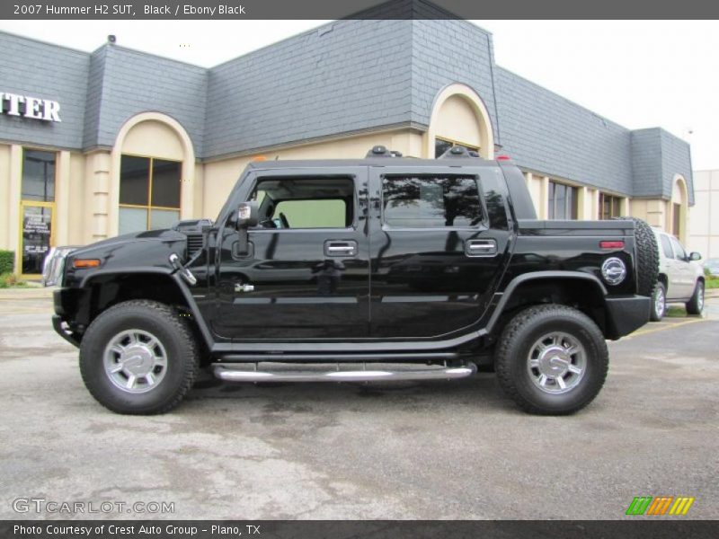 Black / Ebony Black 2007 Hummer H2 SUT