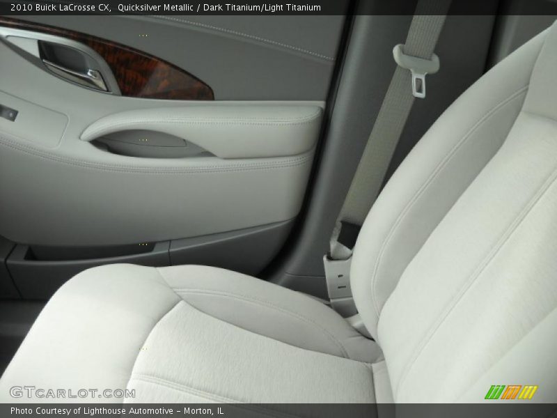 Quicksilver Metallic / Dark Titanium/Light Titanium 2010 Buick LaCrosse CX