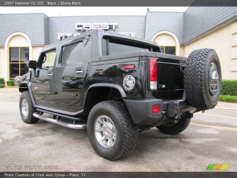 Black / Ebony Black 2007 Hummer H2 SUT