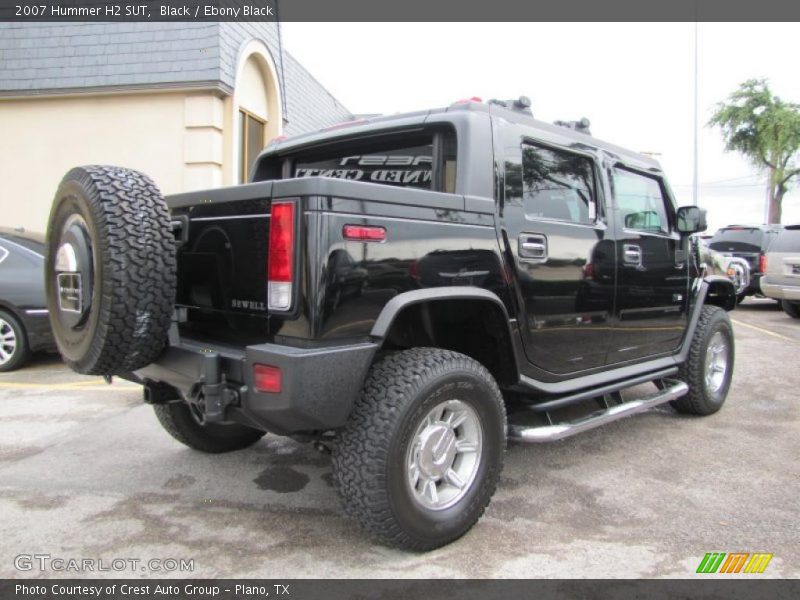 Black / Ebony Black 2007 Hummer H2 SUT