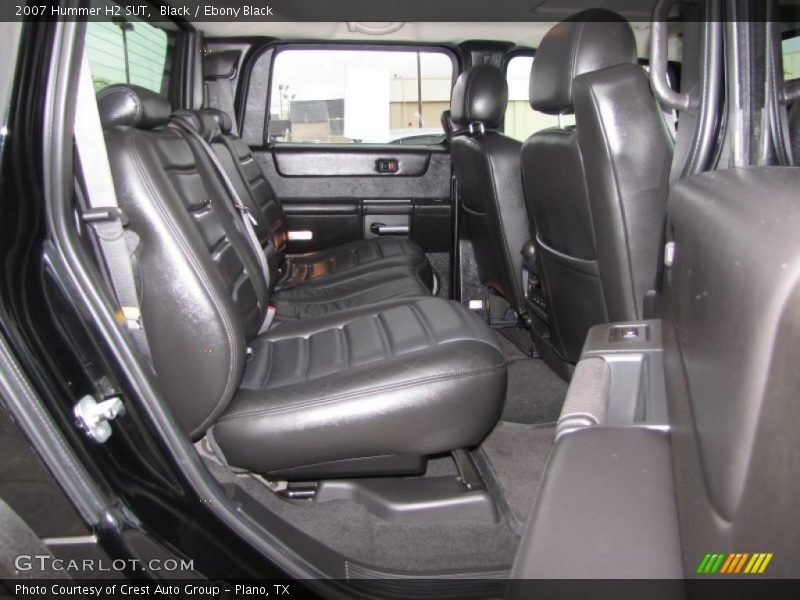 Black / Ebony Black 2007 Hummer H2 SUT