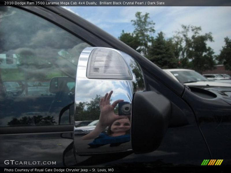 Brilliant Black Crystal Pearl / Dark Slate 2010 Dodge Ram 3500 Laramie Mega Cab 4x4 Dually