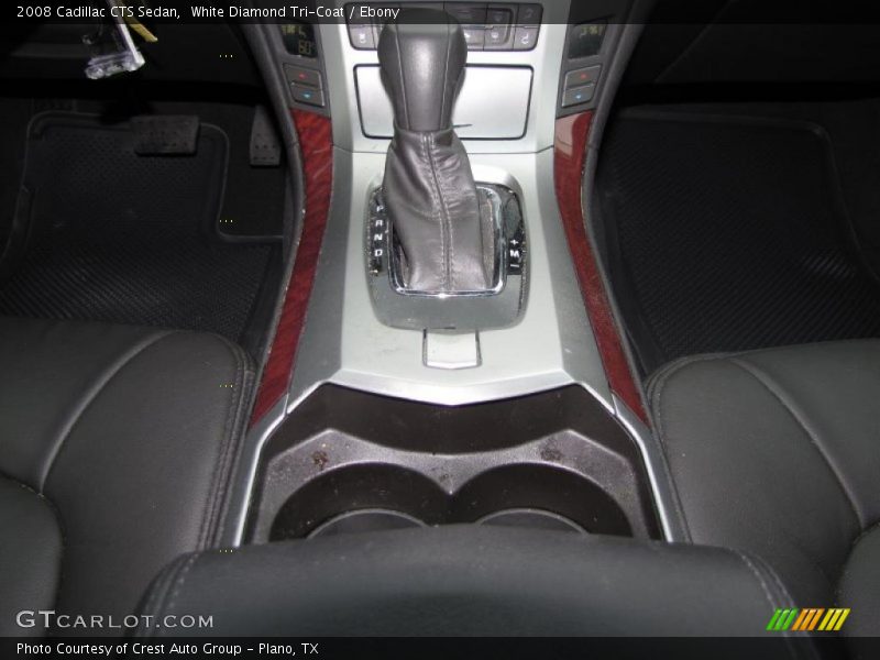 White Diamond Tri-Coat / Ebony 2008 Cadillac CTS Sedan