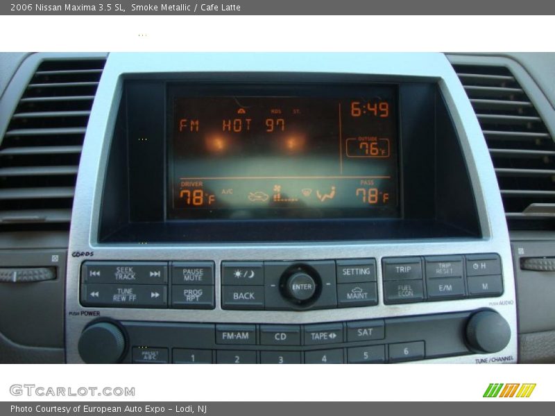Smoke Metallic / Cafe Latte 2006 Nissan Maxima 3.5 SL
