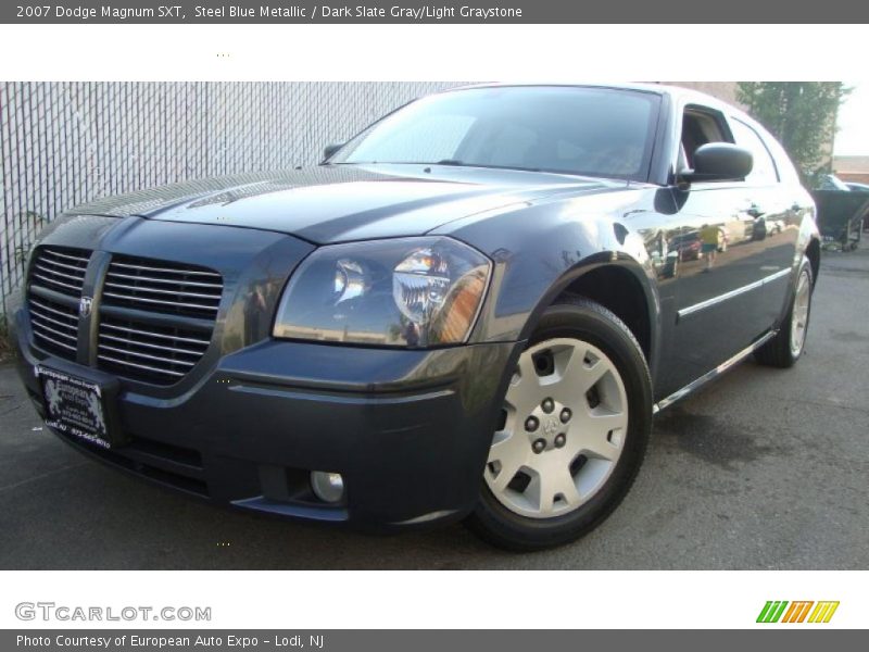 Steel Blue Metallic / Dark Slate Gray/Light Graystone 2007 Dodge Magnum SXT