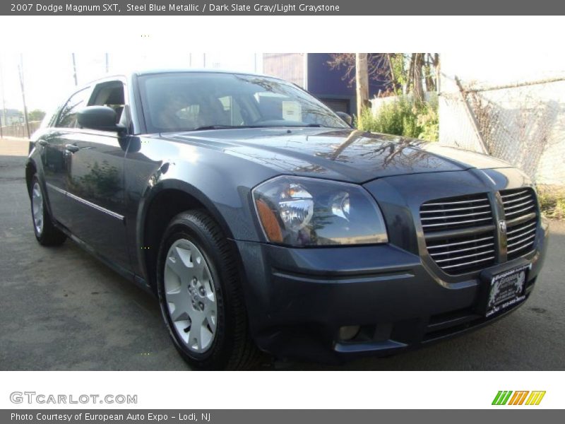 Steel Blue Metallic / Dark Slate Gray/Light Graystone 2007 Dodge Magnum SXT