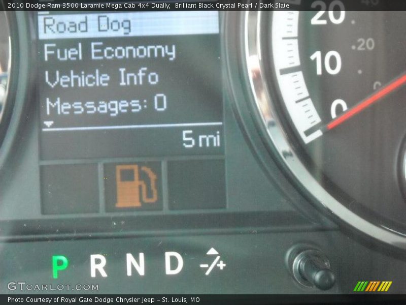 Brilliant Black Crystal Pearl / Dark Slate 2010 Dodge Ram 3500 Laramie Mega Cab 4x4 Dually