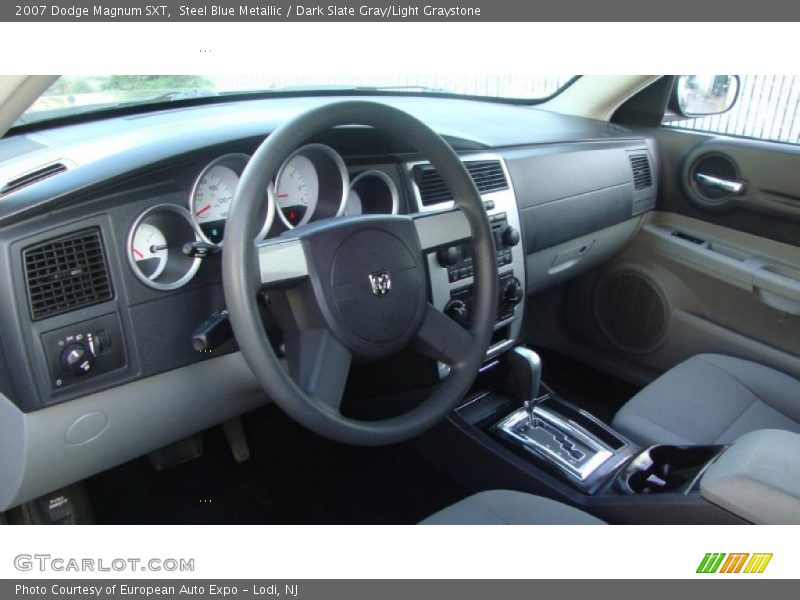 Steel Blue Metallic / Dark Slate Gray/Light Graystone 2007 Dodge Magnum SXT