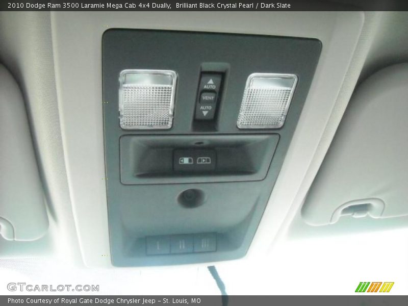 Brilliant Black Crystal Pearl / Dark Slate 2010 Dodge Ram 3500 Laramie Mega Cab 4x4 Dually