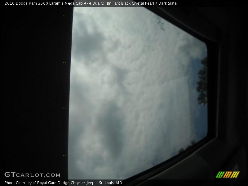 Brilliant Black Crystal Pearl / Dark Slate 2010 Dodge Ram 3500 Laramie Mega Cab 4x4 Dually