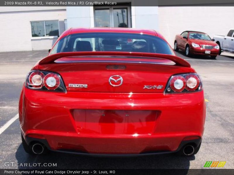 Velocity Red Mica / R3 Gray/Black Recaro 2009 Mazda RX-8 R3