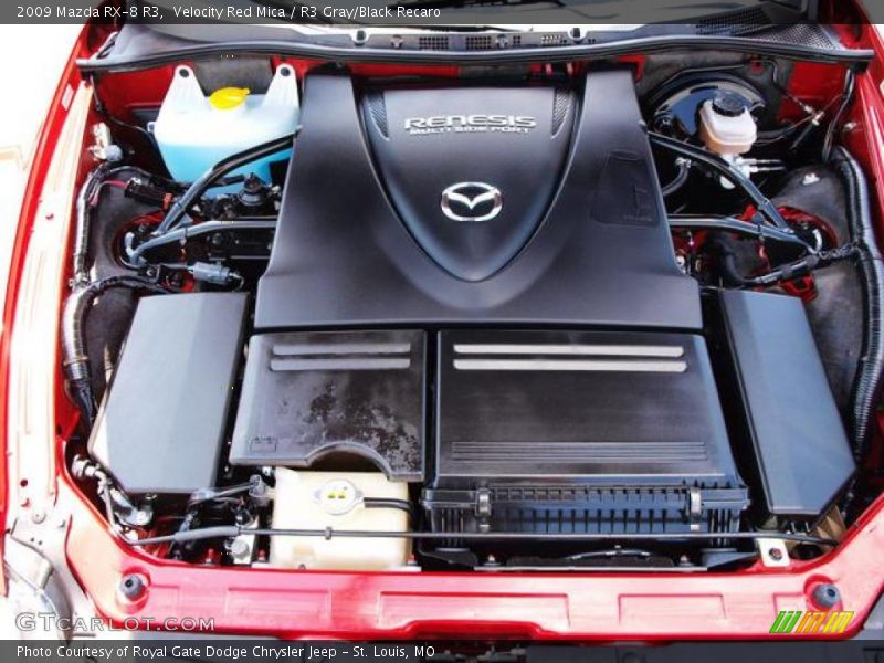 Velocity Red Mica / R3 Gray/Black Recaro 2009 Mazda RX-8 R3