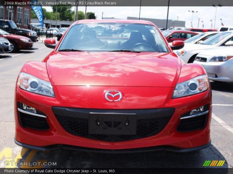 Velocity Red Mica / R3 Gray/Black Recaro 2009 Mazda RX-8 R3