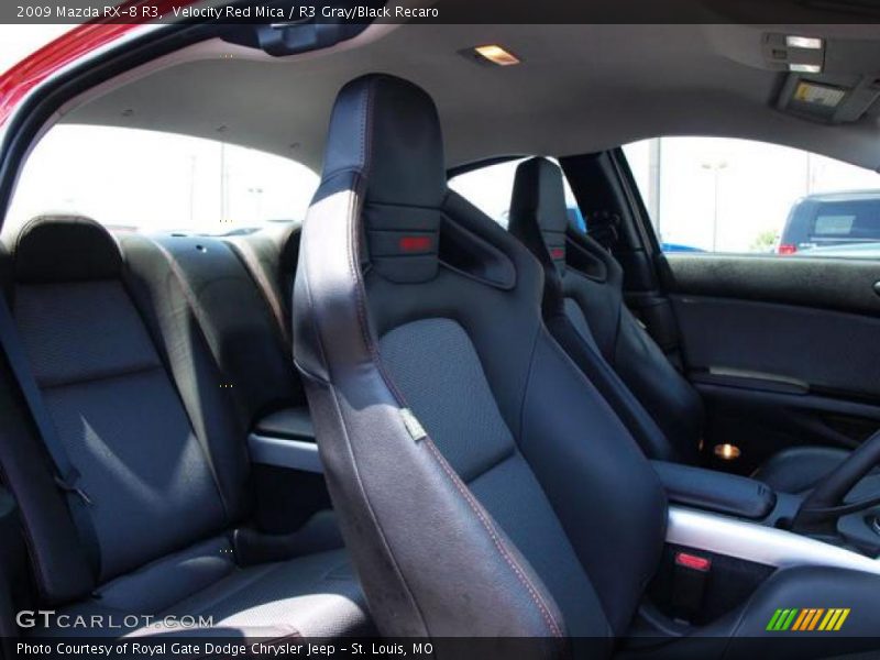 Velocity Red Mica / R3 Gray/Black Recaro 2009 Mazda RX-8 R3