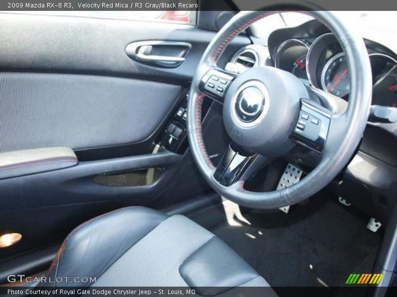 Velocity Red Mica / R3 Gray/Black Recaro 2009 Mazda RX-8 R3