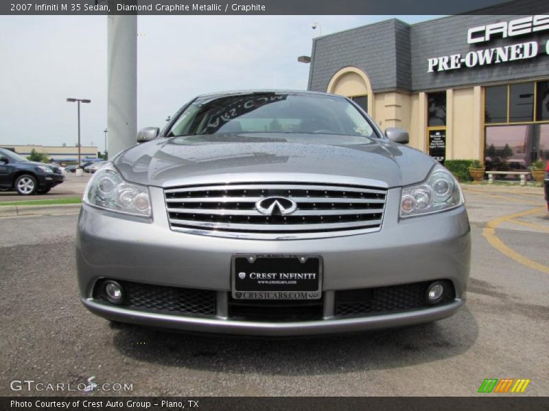 Diamond Graphite Metallic / Graphite 2007 Infiniti M 35 Sedan
