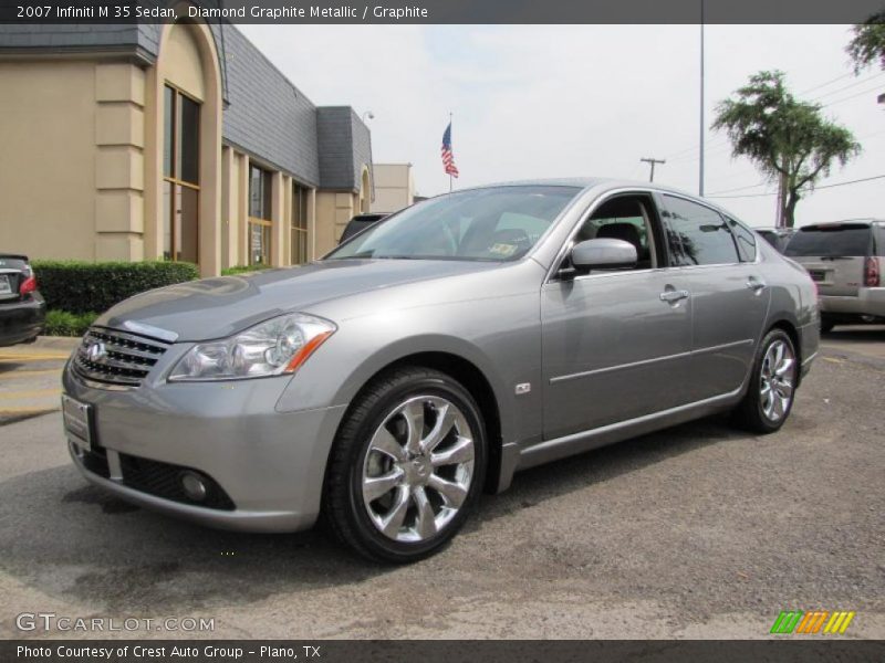 Diamond Graphite Metallic / Graphite 2007 Infiniti M 35 Sedan