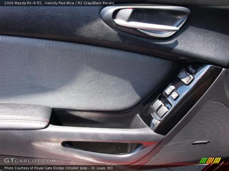 Velocity Red Mica / R3 Gray/Black Recaro 2009 Mazda RX-8 R3
