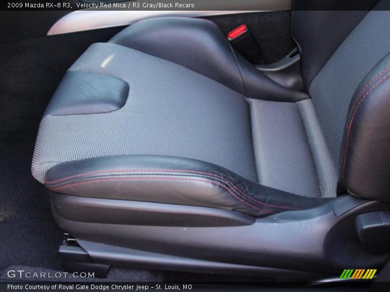 Velocity Red Mica / R3 Gray/Black Recaro 2009 Mazda RX-8 R3