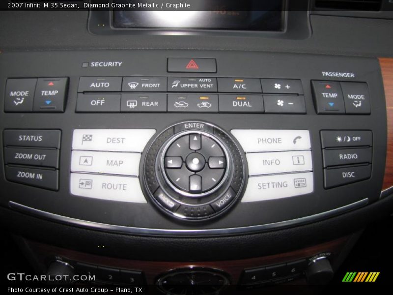 Diamond Graphite Metallic / Graphite 2007 Infiniti M 35 Sedan
