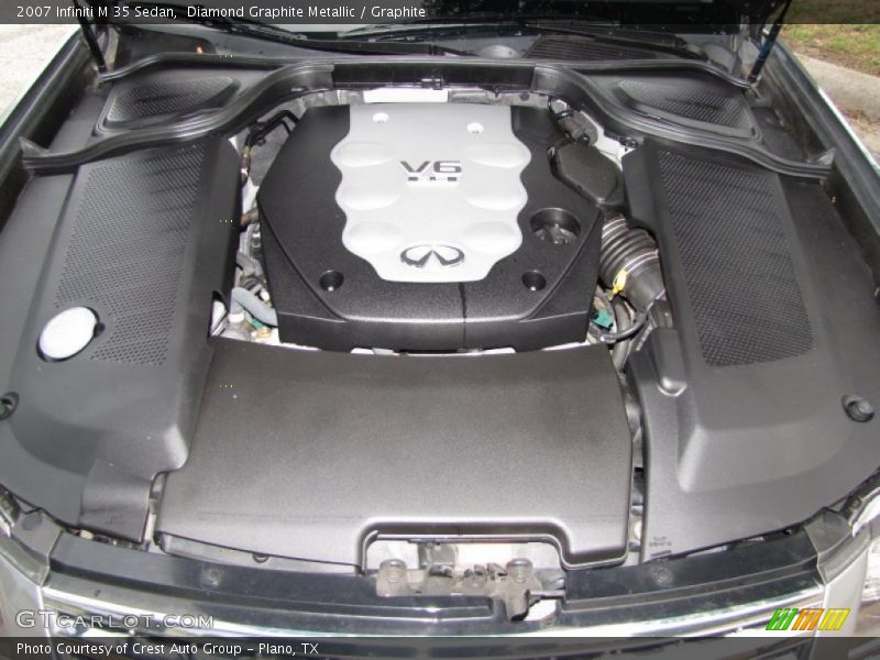 Diamond Graphite Metallic / Graphite 2007 Infiniti M 35 Sedan