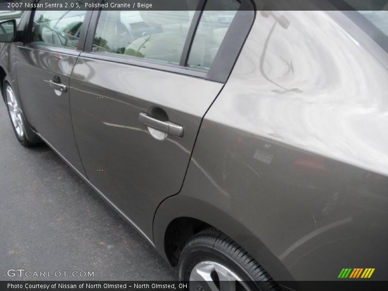 Polished Granite / Beige 2007 Nissan Sentra 2.0 S