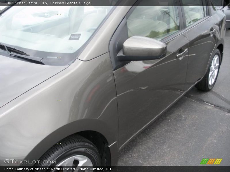 Polished Granite / Beige 2007 Nissan Sentra 2.0 S