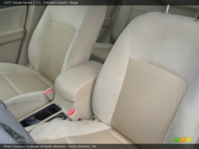 Polished Granite / Beige 2007 Nissan Sentra 2.0 S