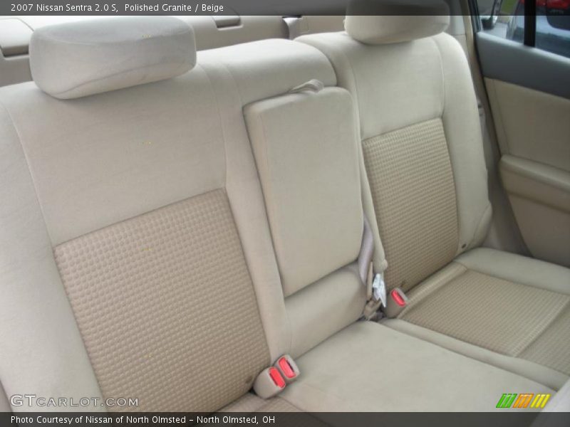 Polished Granite / Beige 2007 Nissan Sentra 2.0 S