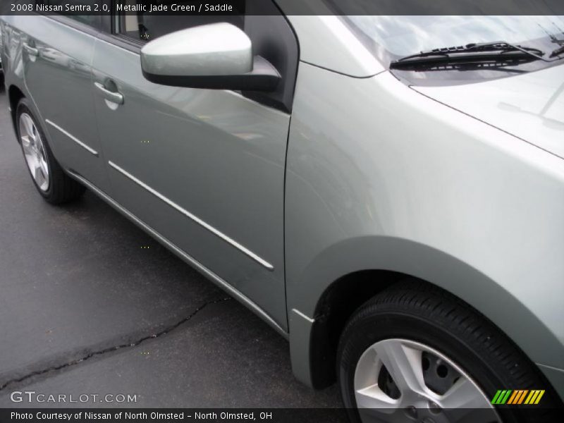 Metallic Jade Green / Saddle 2008 Nissan Sentra 2.0
