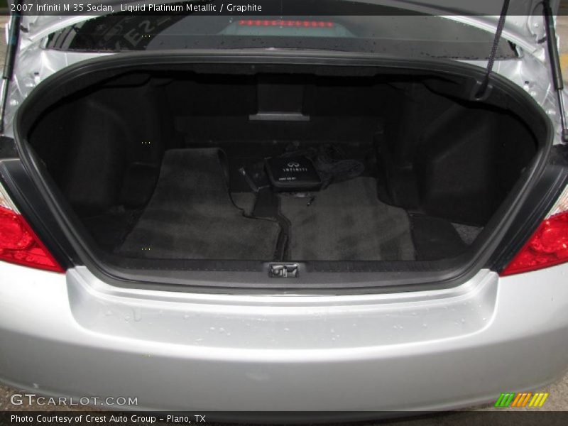 Liquid Platinum Metallic / Graphite 2007 Infiniti M 35 Sedan