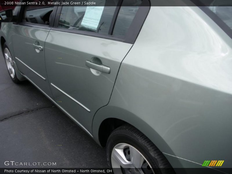 Metallic Jade Green / Saddle 2008 Nissan Sentra 2.0