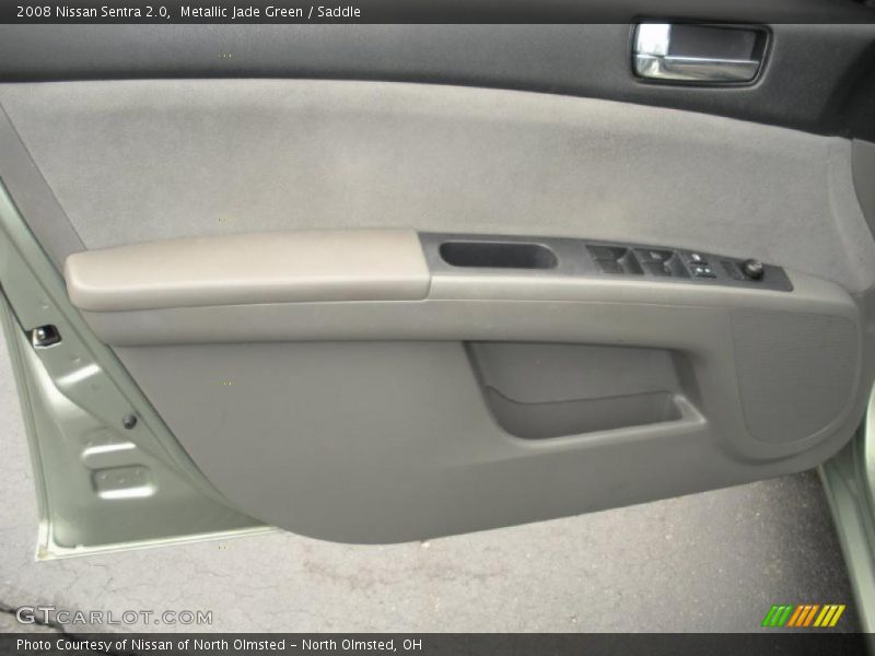 Metallic Jade Green / Saddle 2008 Nissan Sentra 2.0