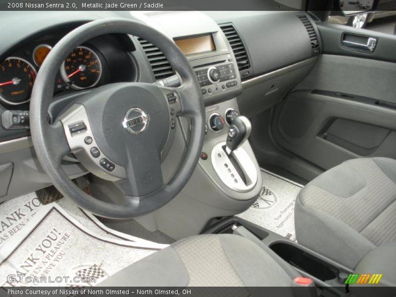 Metallic Jade Green / Saddle 2008 Nissan Sentra 2.0