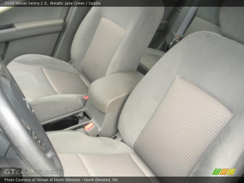 Metallic Jade Green / Saddle 2008 Nissan Sentra 2.0