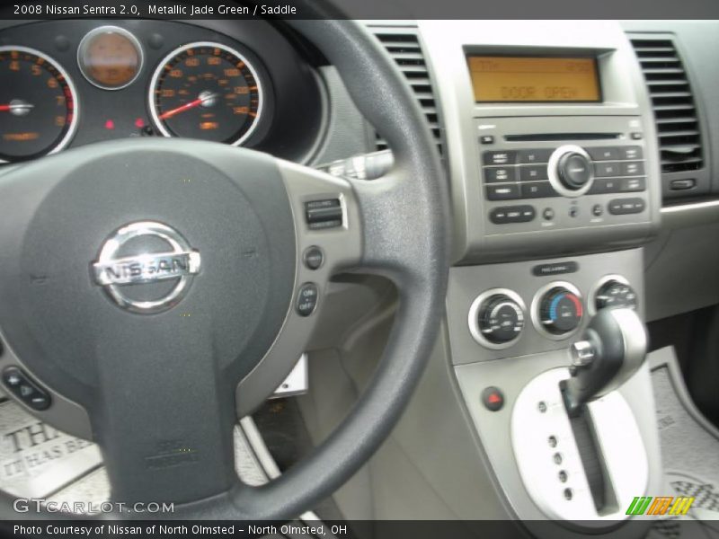 Metallic Jade Green / Saddle 2008 Nissan Sentra 2.0