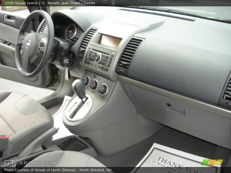 Metallic Jade Green / Saddle 2008 Nissan Sentra 2.0