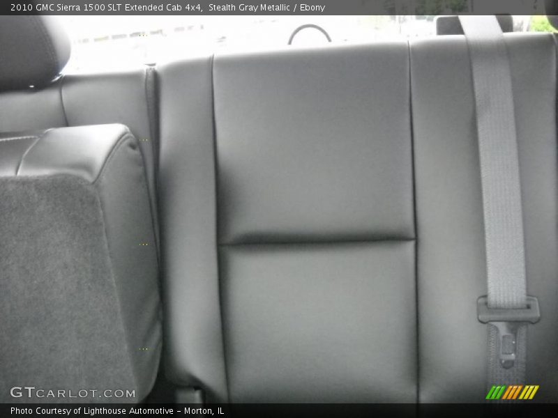 Stealth Gray Metallic / Ebony 2010 GMC Sierra 1500 SLT Extended Cab 4x4