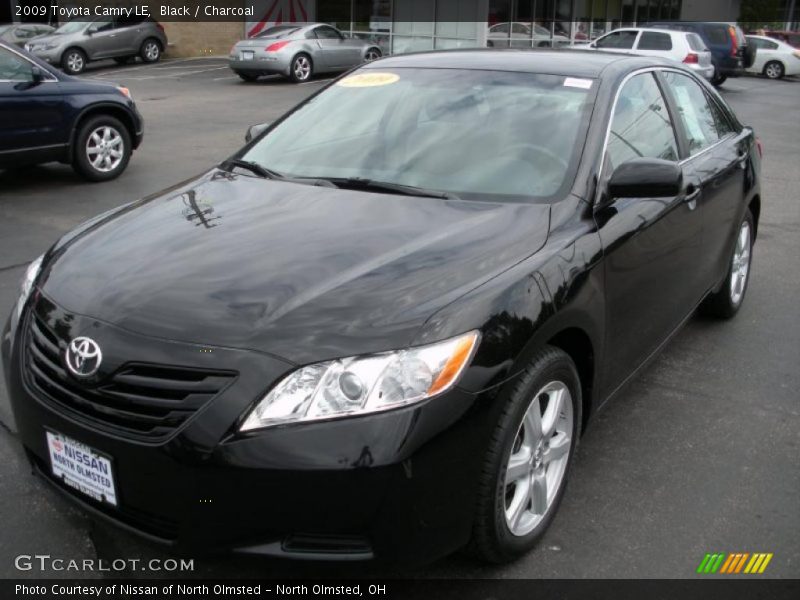 Black / Charcoal 2009 Toyota Camry LE