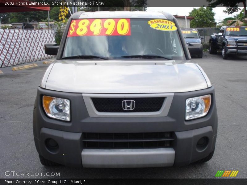 Shoreline Mist Metallic / Gray 2003 Honda Element EX