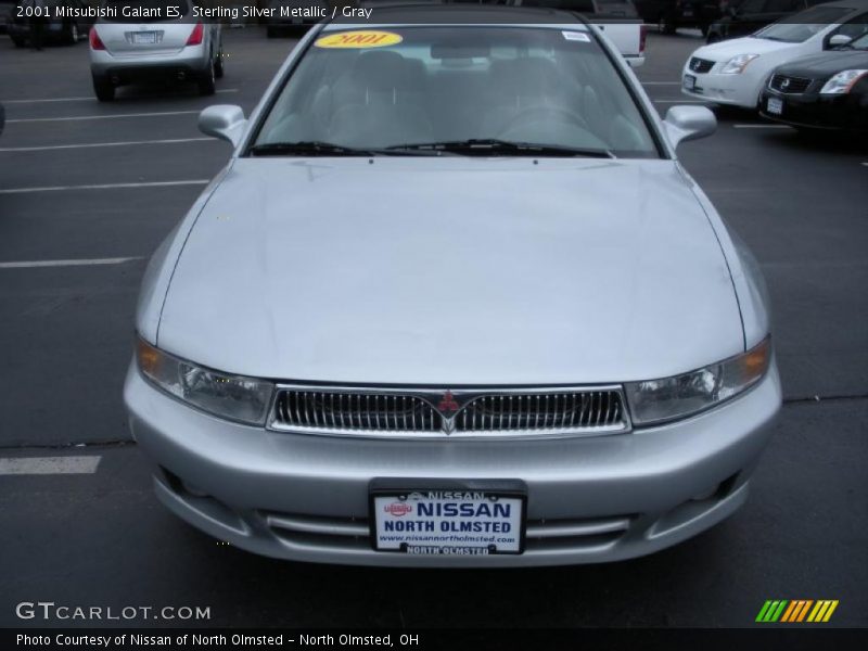 Sterling Silver Metallic / Gray 2001 Mitsubishi Galant ES