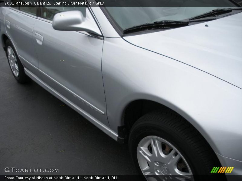 Sterling Silver Metallic / Gray 2001 Mitsubishi Galant ES