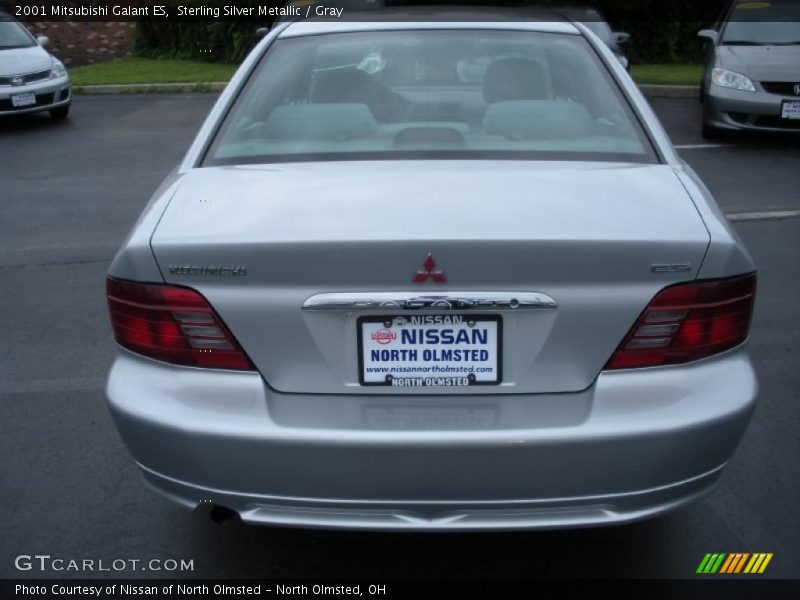 Sterling Silver Metallic / Gray 2001 Mitsubishi Galant ES