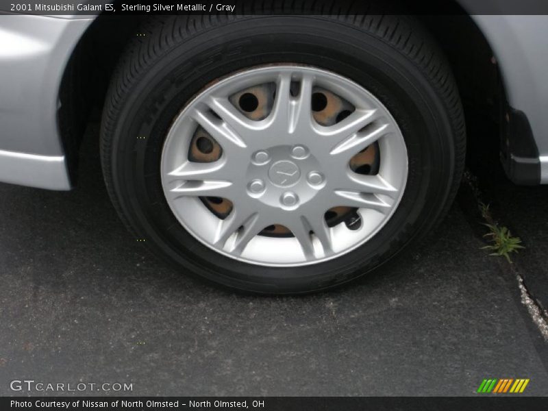 Sterling Silver Metallic / Gray 2001 Mitsubishi Galant ES