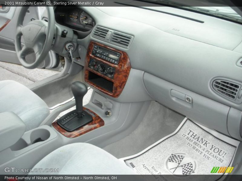 Sterling Silver Metallic / Gray 2001 Mitsubishi Galant ES