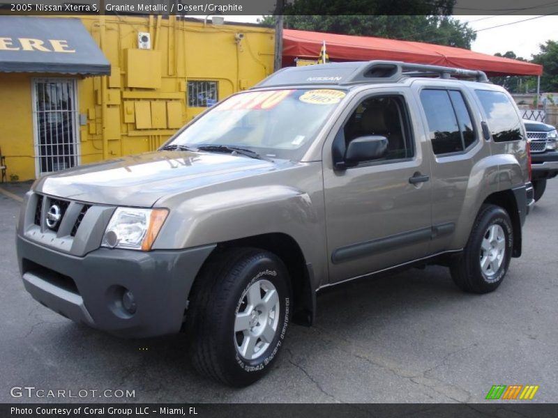 Granite Metallic / Desert/Graphite 2005 Nissan Xterra S